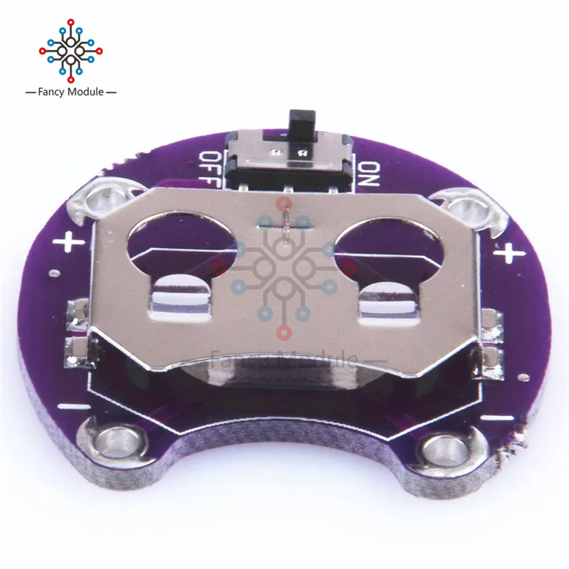 2 шт. для Arduino LilyPad держатель батареи монет CR2032 модуль крепления небольшой