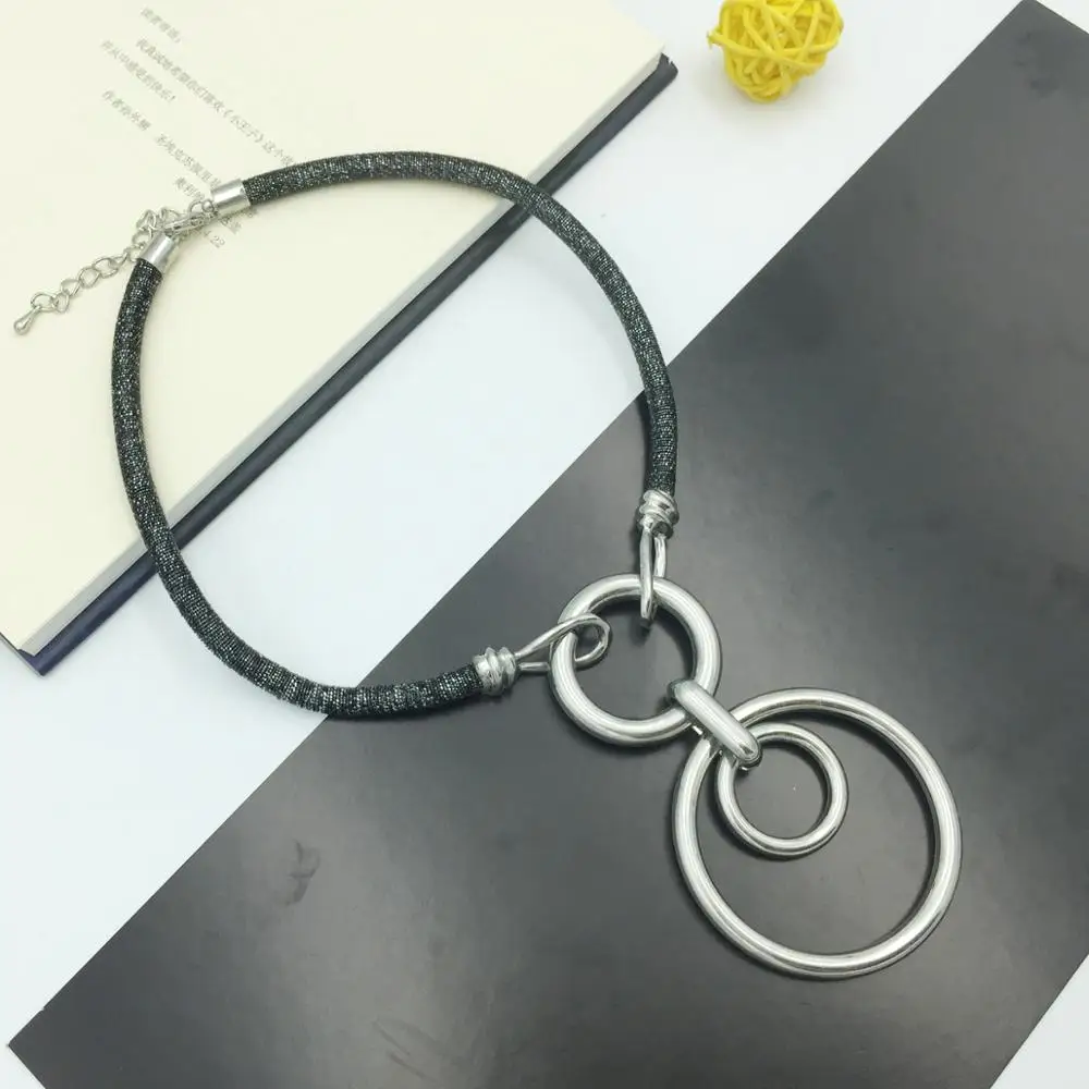 Женское колье с подвеской Mrs win из металлического сплава Минималистичная