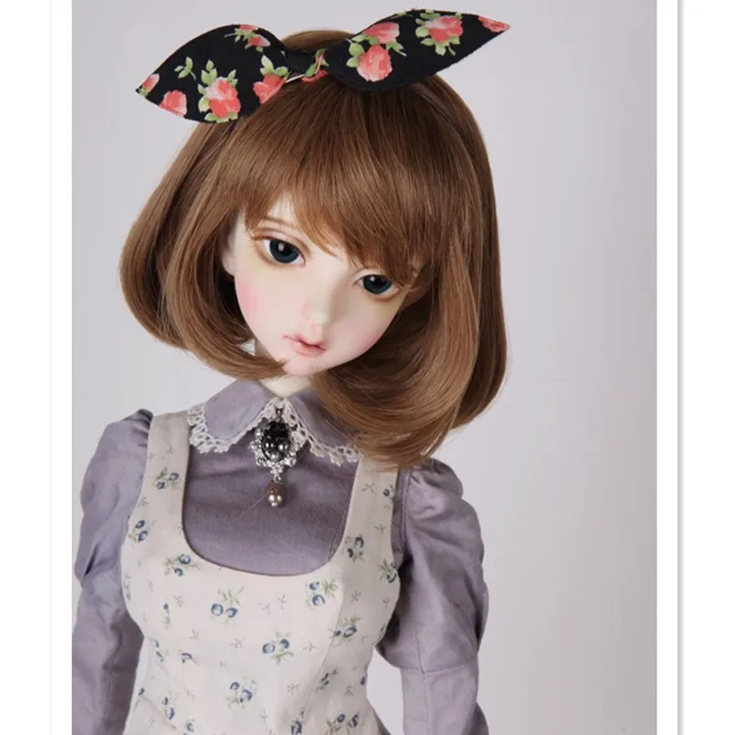 Модный BJD парик 1/3 1/4 1/6 аксессуары для кукол красивые короткие искусственные