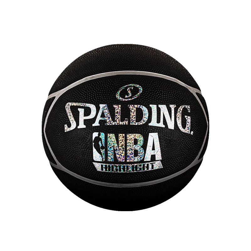 SPALDING оригинальный серебряный баскетбольный мяч Официальный Размер и вес 7 #