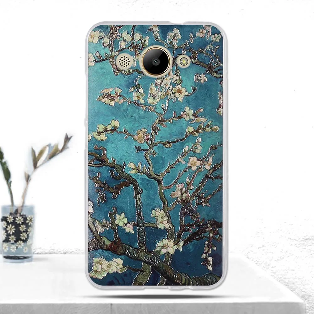 Чехол для Huawei Y3 2017 Y5 Llite мягкий TPU силиконовый 3D крутой задний 2018 чехол телефона