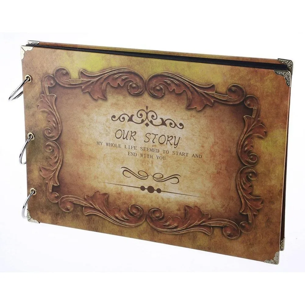 10 дюймовый фотоальбом сделай сам альбом для скрапбукинга в винтажном стиле 30