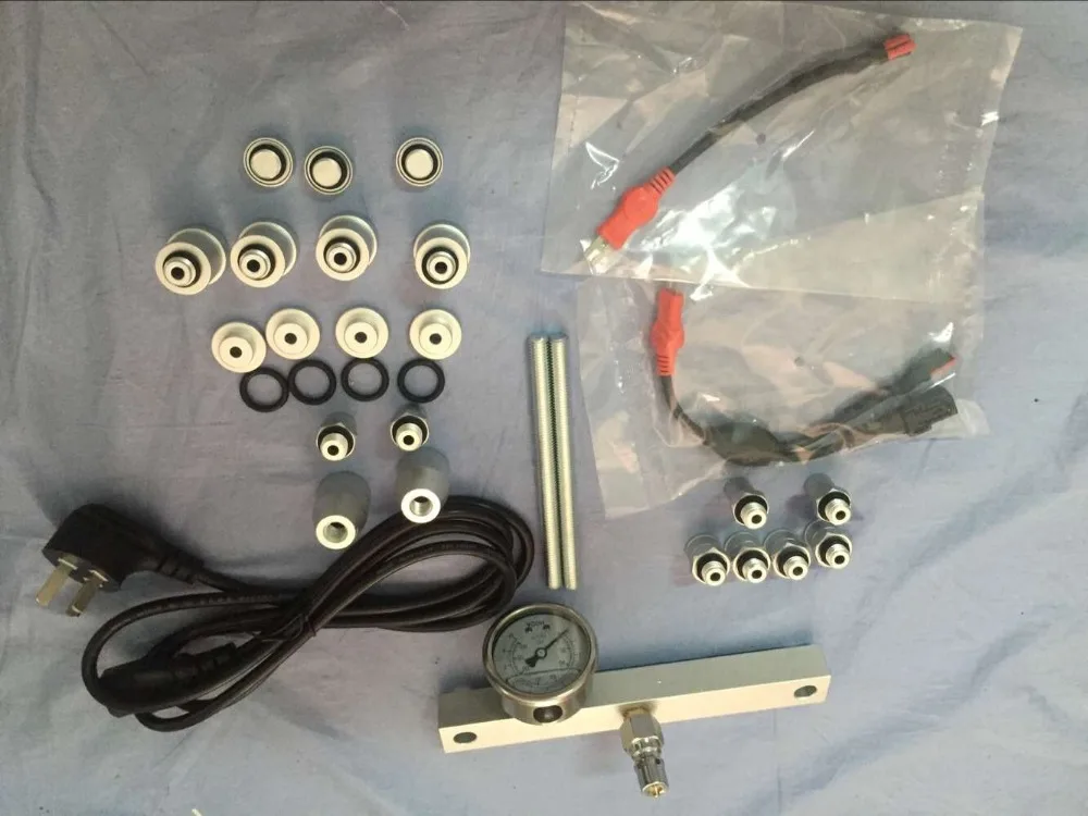 Новый Дизайн 110 В/220 В 4 баночки цилиндры Ультразвуковой очиститель топливной