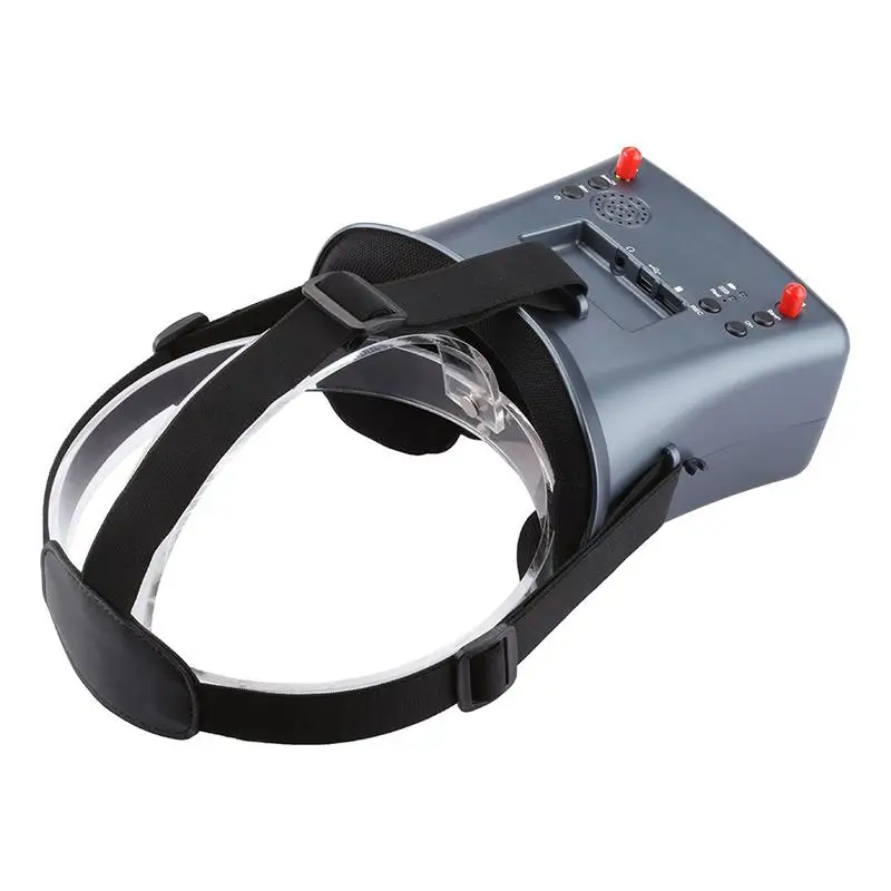 RCtown 5,8G 40CH 4,3 дюймов 2000mA встроенный аккумулятор DVR разнообразие FPV очки для RC модели LS-008D D30