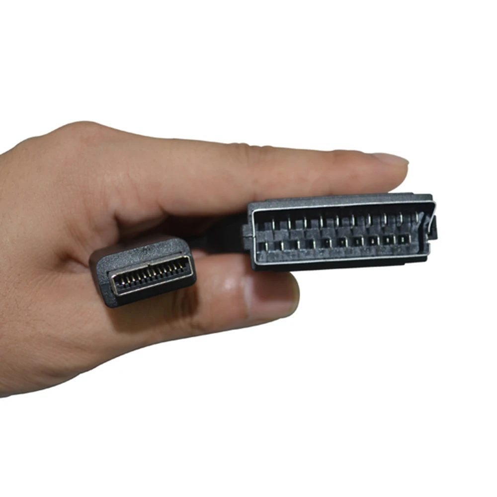 Высококачественный кабель Scart сменный для аудио-и видеосъемки playstaion 2 3 PS2 PS3 Slim |