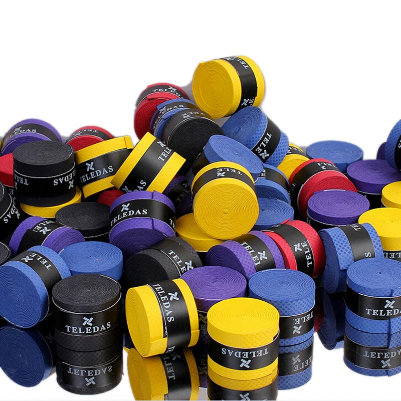 5 шт. теннисные ракетки ручки анти скольжения впитывают пот лента ракетка для