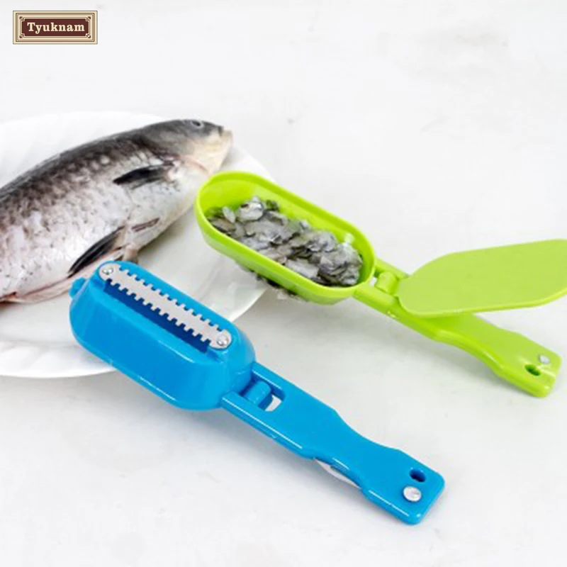 Кухня посуда инструмент рыба Весы Remover R Скребки очиститель Овощечистка Ножи