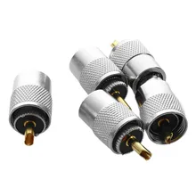 5 шт. UHF PL259 разъем припоя для RG8 5 шт. UHF PL259 разъем припоя для RG8