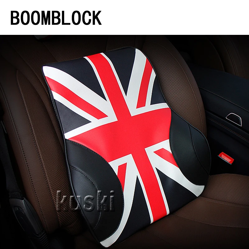 

BOOMBLOCK 1 шт. подушка для заднего сиденья автомобиля с рисунком флага для Mazda 3 6 Toyota Avensis C-HR Peugeot 307 407 308 Alfa аксессуары Romeo