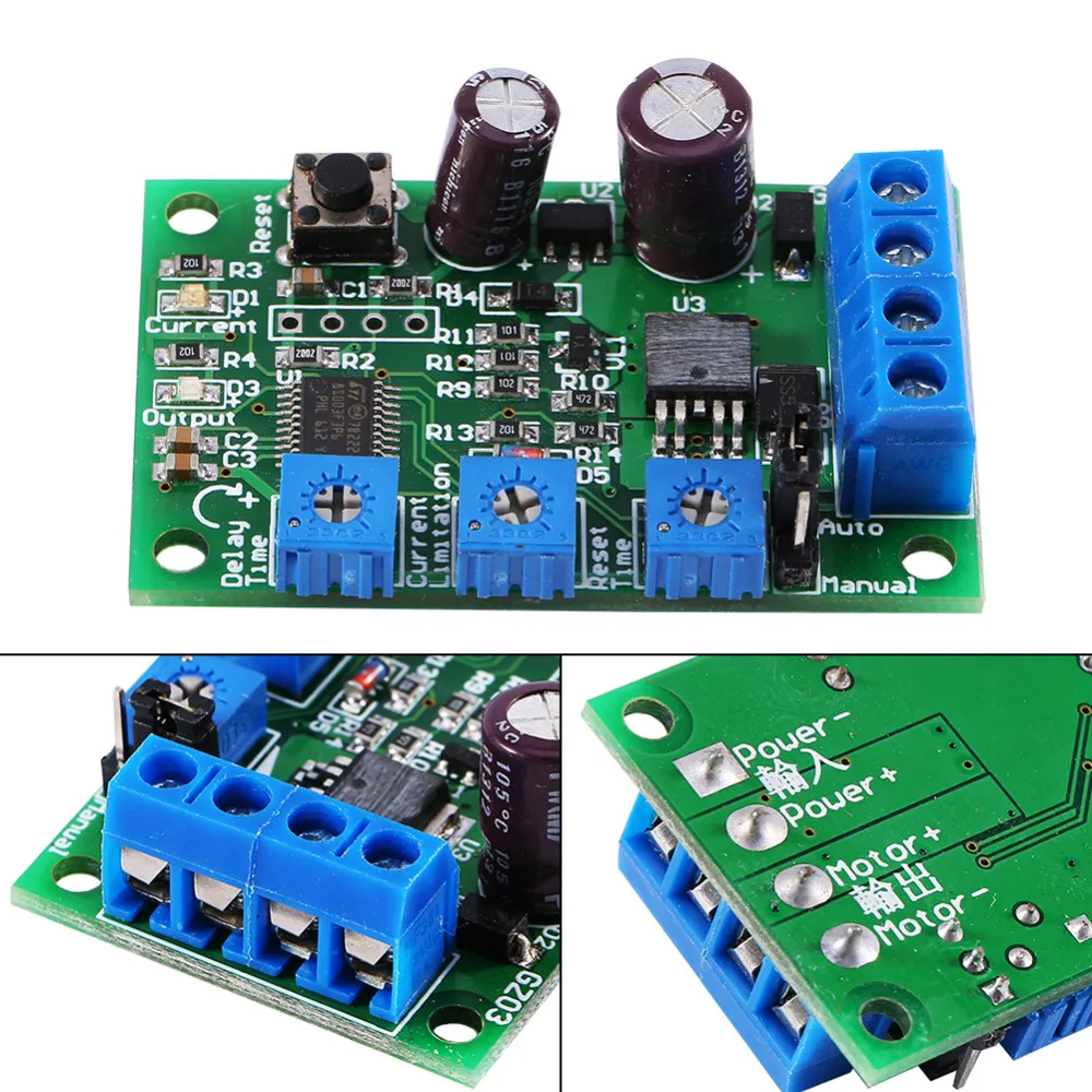 Переключатель защиты от перегрузки двигателя на входе 6 28 В постоянного тока