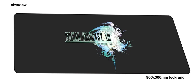 Final fantasy коврик для мыши 900x300x2 мм большой игровой коврик для геймера подарок на Хэллоуин игровая компьютерная настольная клавиатура со встроенной мышью игровые коврики