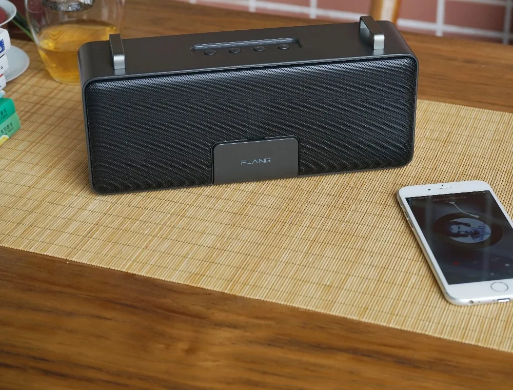 Flang S8 беспроводной Bluetooth динамик портативный стерео HIFI динамик звуковая система 3D стерео музыка объемная Поддержка Bluetooth 4,2