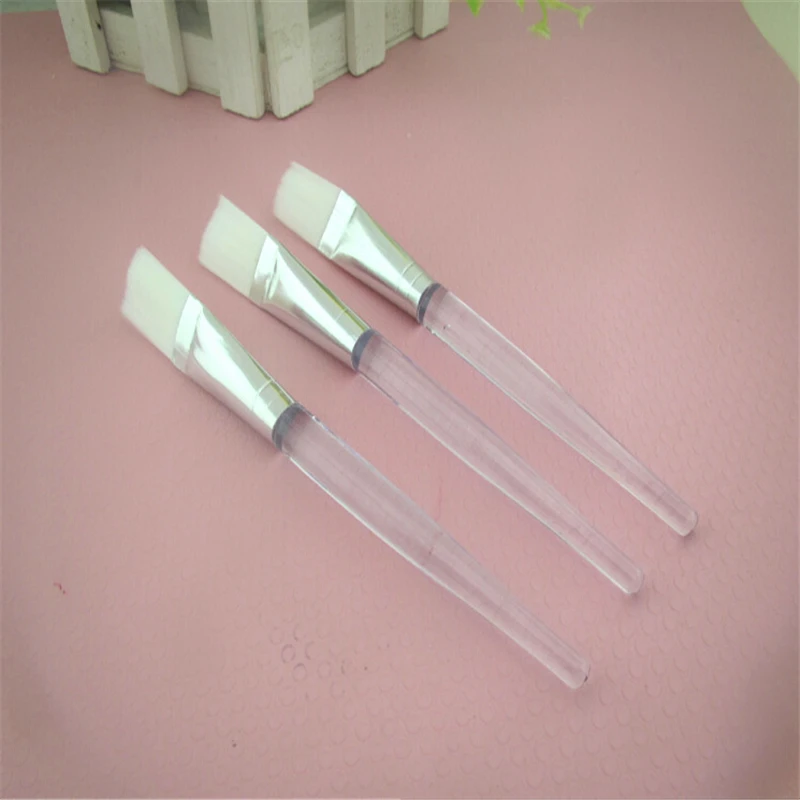 3 шт. набор кистей для макияжа лица белые косметические кисти|mask brush|facial mask brushbrush set