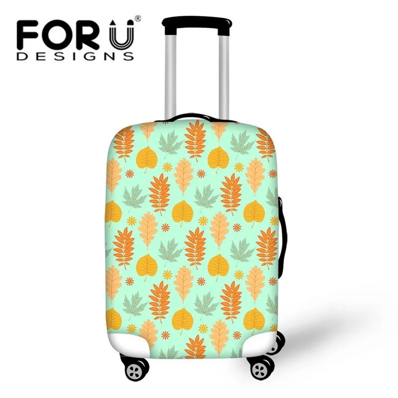 FORUDESIGNS/3D Цветочный дорожный багажный чехол для 18-30 дюймов, чехол для багажника, пылезащитный чехол на молнии с принтом розы, чемодан, эластичное покрытие - Цвет: CC4098