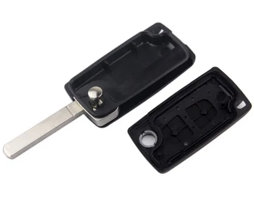 Раскладной Складной Корпус для дистанционного ключа с 2 кнопками Peugeot 307