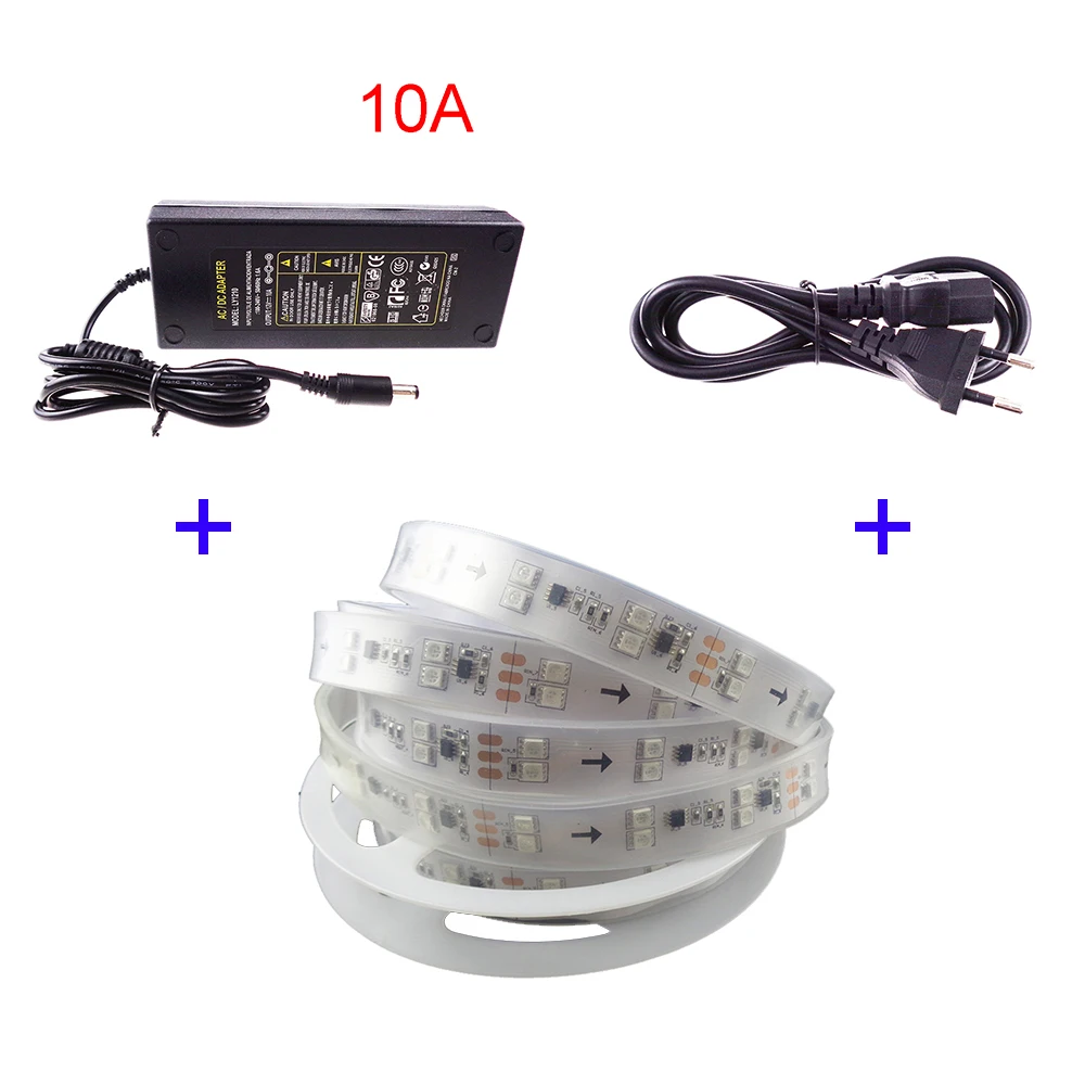 Светодиодная лента ws2811ic двойное сырье с питанием 10 А не требует управления dream color