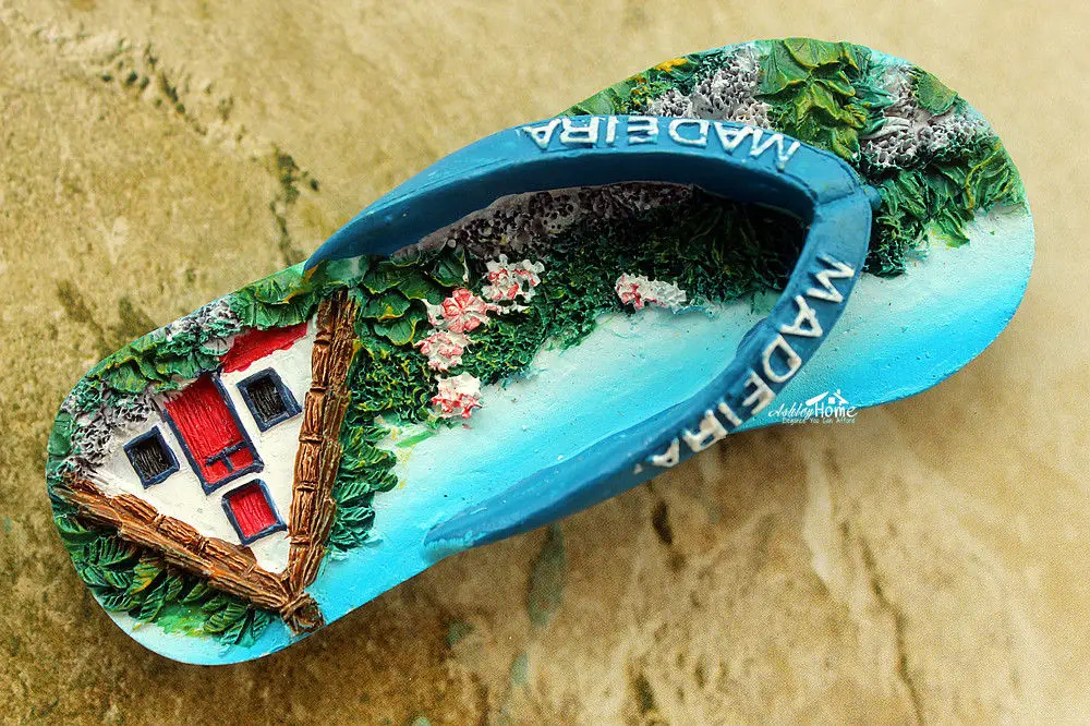 Португалия Madeira туристический сувенир 3D Смола холодильник фотография