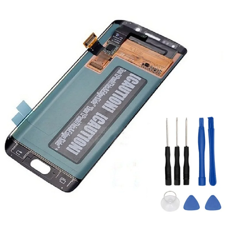 Сменный ЖК дисплей Super AMOLED для Samsung GALAXY S6 Edge G925 G925F сенсорный экран с цифровым