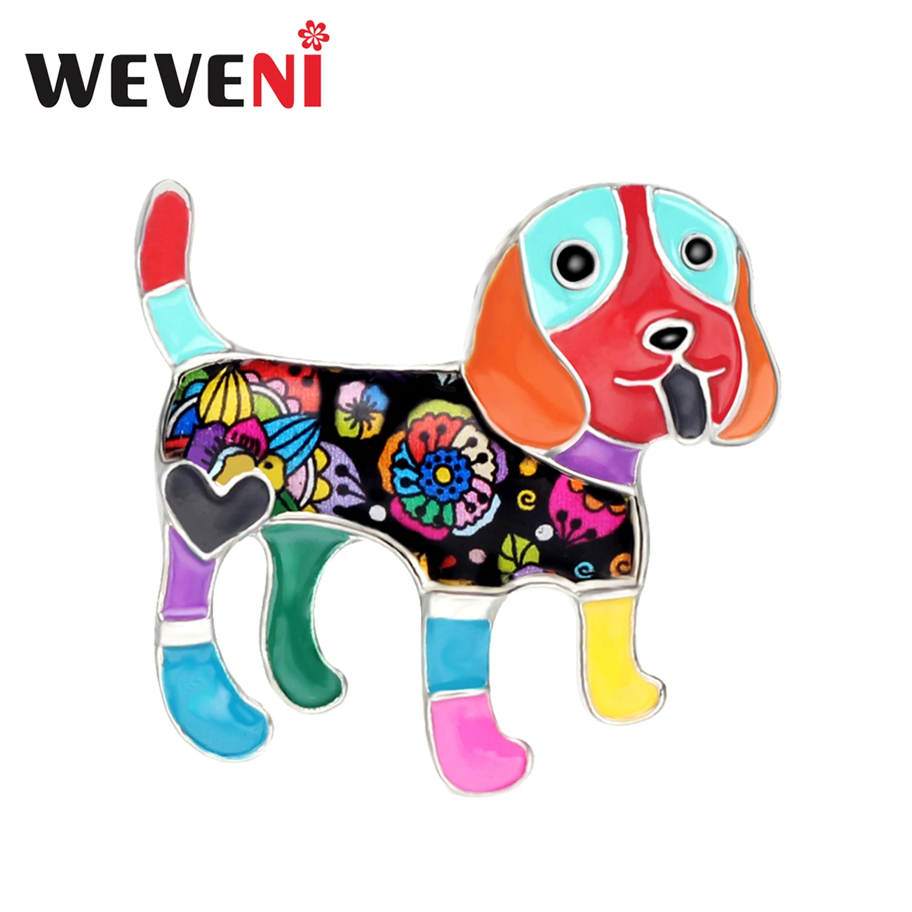 Эмалированная булавка WEVENI из металлического сплава милые ювелирные изделия в
