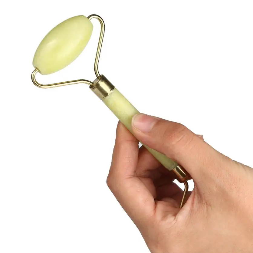 1 шт. натуральный массаж лица массажный ролик для нефрит корректирующее средство