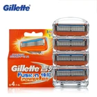 Оригинальные бритвенные лезвия Gillette Fusion, электрические лезвия для бритья, лезвия для бритья, бритвенное лезвия бритва бритья, 4 шт .