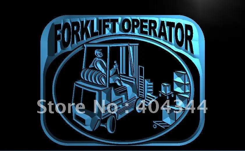 

LK216- Forklift Operator Machine LED Neon Light Sign