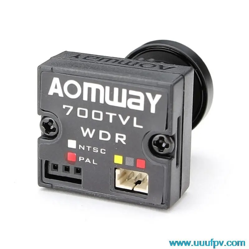 FPV Aomway 700TVL 700 линия WDR CMOS HD камера PAL для детской рекламы 2 1 объектив MINI JST 5P