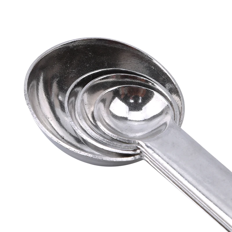 Набор из 4 предметов приправа нержавеющей стали|Мерные ложки| |