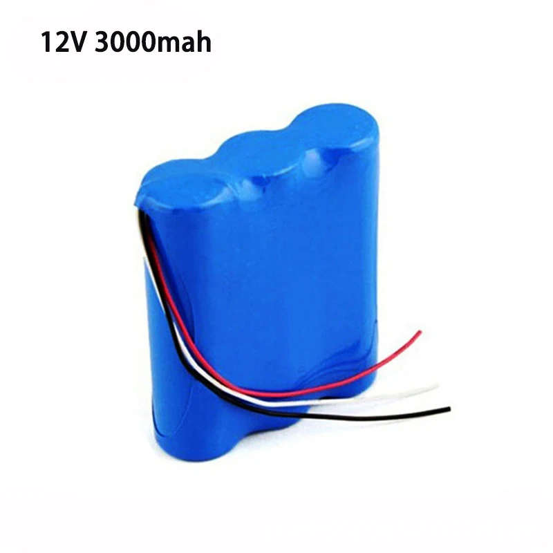 12 6 V 3000mah 11 1 12V 3S1P 18650 литий-ионная литиевая Перезаряжаемые упаковка батареек |