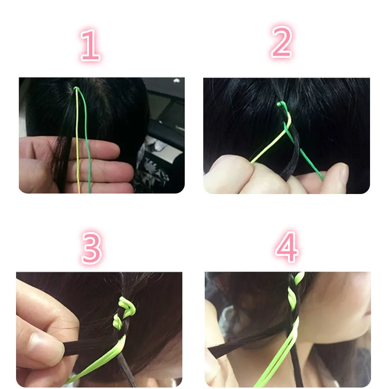 Новинка 2019 красочные парики искусственные волосы для хвоста аксессуары волос |