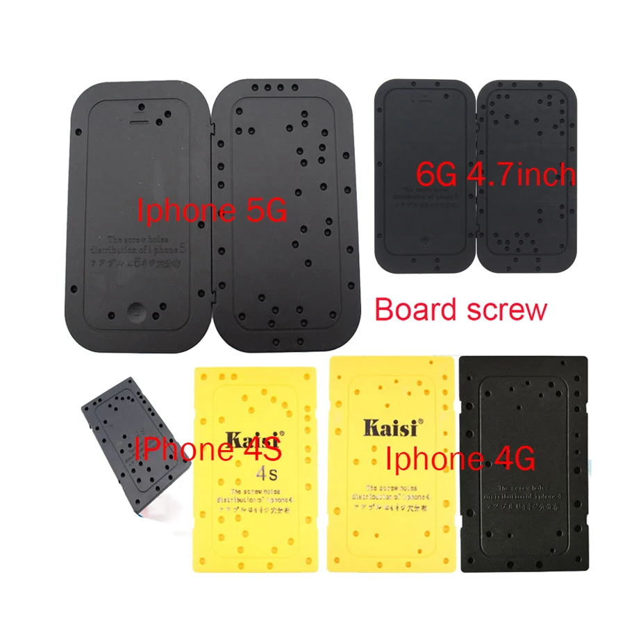 Новая пластина для карты памяти с отверстием винтов инструмент iPhone 4 4g 4S 5 5S 5c 6 6G 7