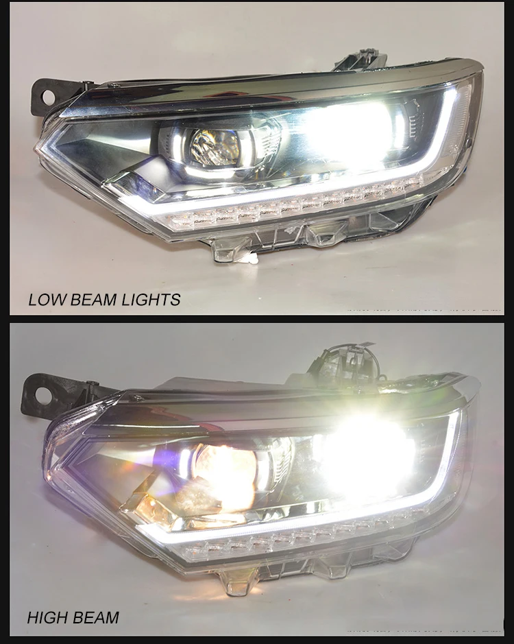 KOWELL автомобильный Стайлинг головы для VW Passat B8 EUR Verson фары Passat B8 светодиодный DRL H7 D2H Hid биксеноновый луч