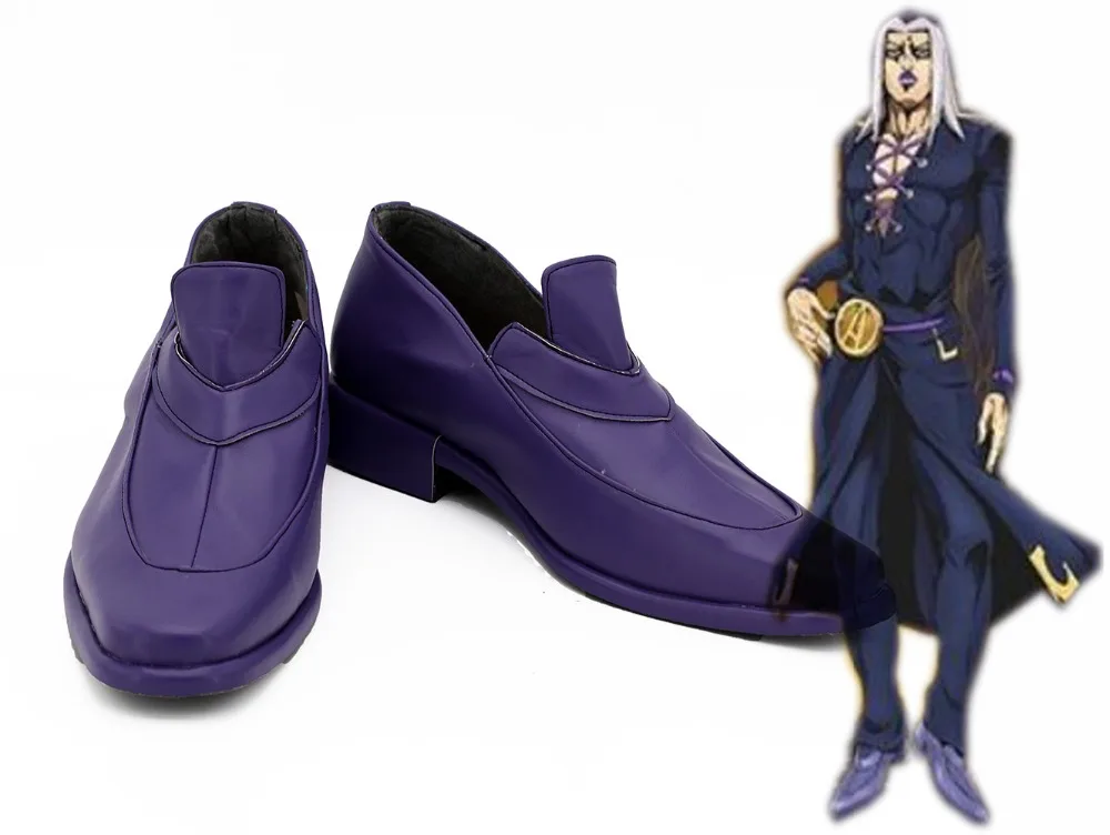 Vento Aureo Сьерра-Леоне Abbacchio обувь Косплэй приключения Джоджо: золотой ветер
