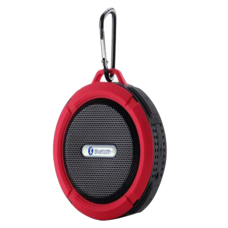 Красный IPX6 Водонепроницаемый Открытый беспроводной Bluetooth 4,0 стерео портативный динамик Встроенный микрофон ударопрочный динамик s с басами - Цвет: Красный