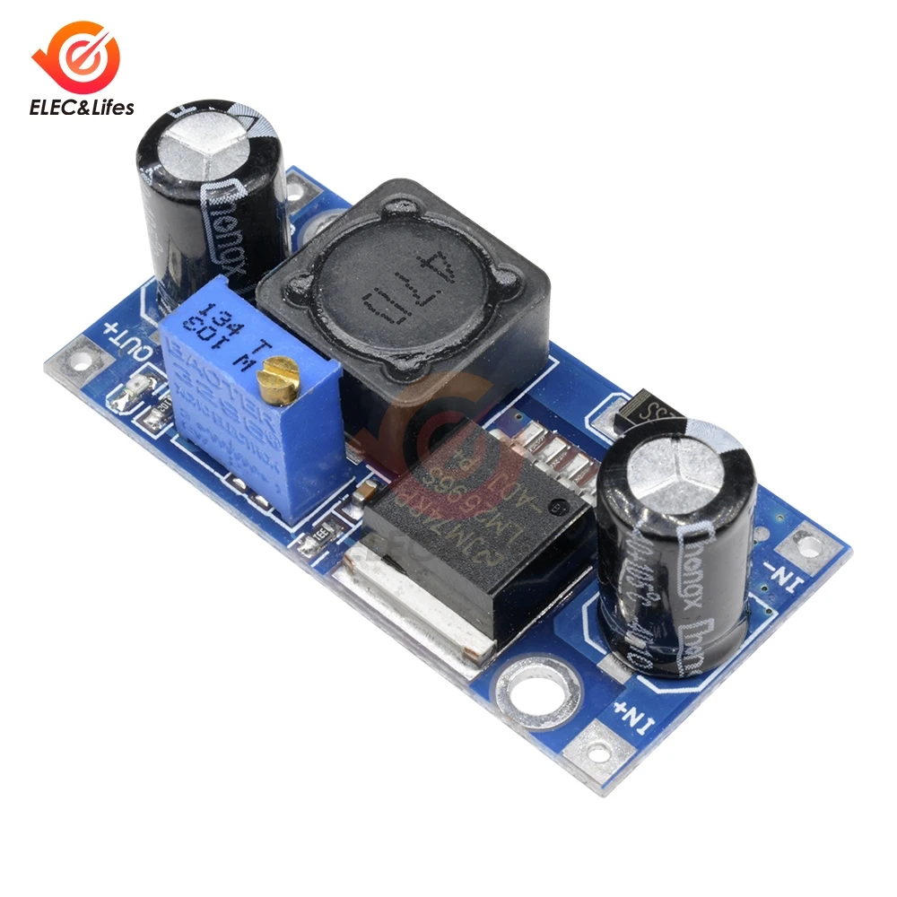 Высокое качество DC-DC 4 V-35 V до 1,23 V-30 V Регулируемый LM2596 LM2596S понижающий Питание Регулятор модуль 3A понижающий преобразователь