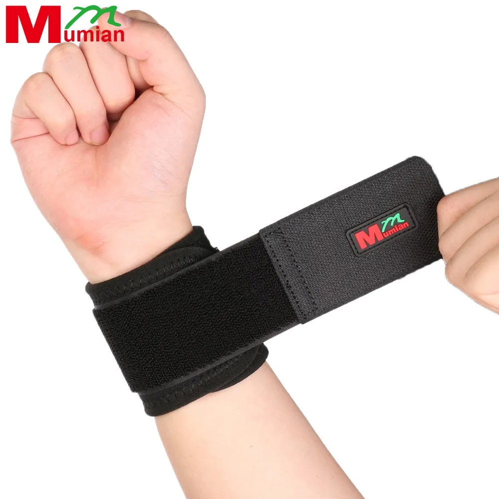 Регулируемый эластичный Эластичный браслет Mumian для поддержки запястья тенниса