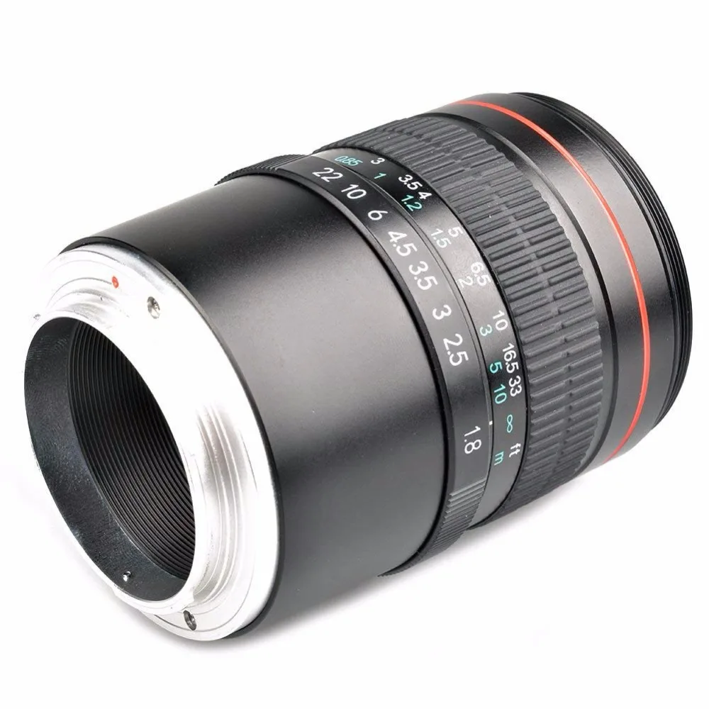 Lightdow 85 мм F1.8 Средний телеобъектив портрет для мобильных телефонов с E Mount объектив для sony A9 A7R A7S A7 NEX-7 NEX-6 NEX-5 A6500 A6300 A6000
