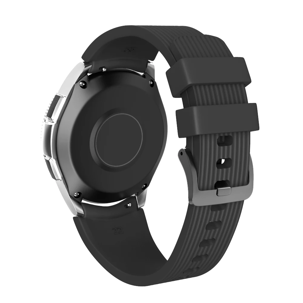 Для Samsung Galaxy Watch 46 мм 42 Мягкие силиконовые спортивные часы для улицы сменный