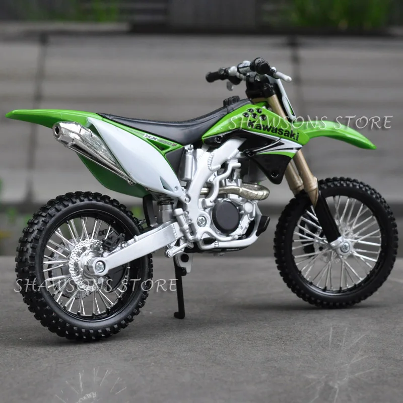 Литые игрушечные модели MAISTO 1:12 KAWASAKI KX 450F мини мотоцикл