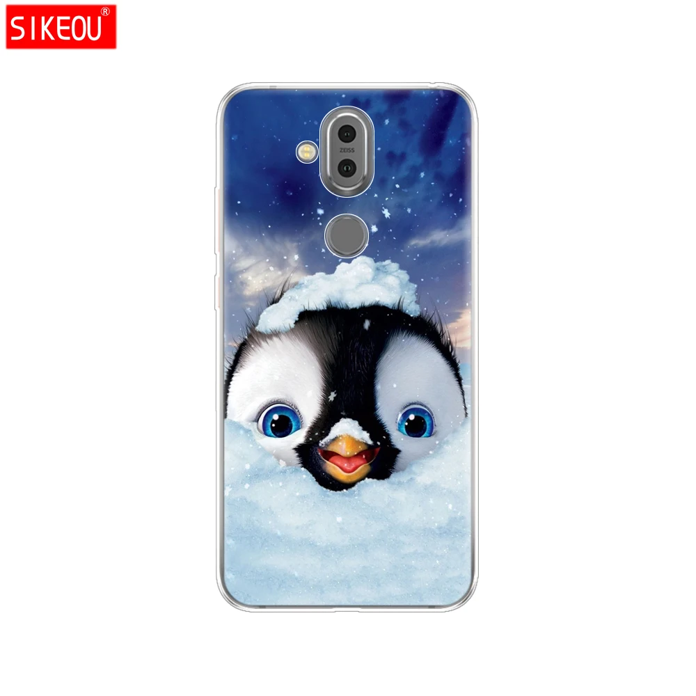 12098 Для Nokia 8,1 чехол для Nokia 7,1 plus чехол силиконовый чехол для Nokia 8,1/X7 чехол бампер coque etui мультфильм - Цвет: 12098