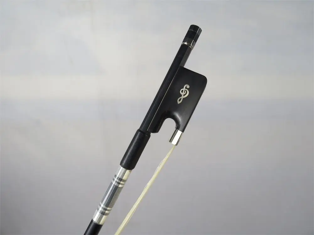 1 шт. сильная инкрустация Музыкальная нота лягушка черный углеродное волокно