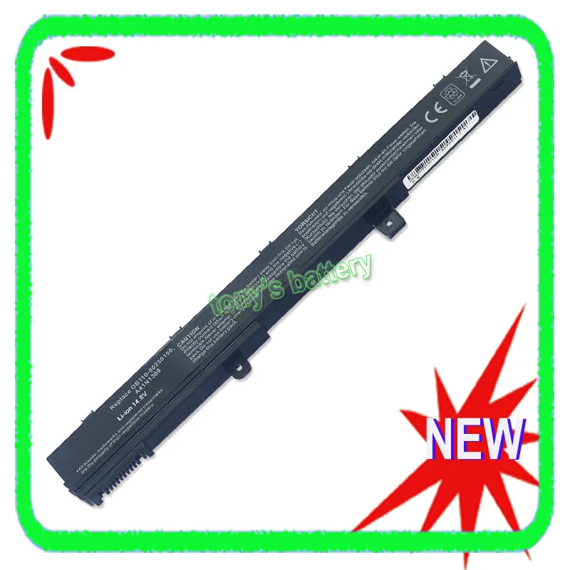

4 ячейки A31N1319 A41N1308 Аккумулятор для ноутбука ASUS X451 X451C X451M X451MA X551 X551CA X551M X551MA X45LI9C D550MA