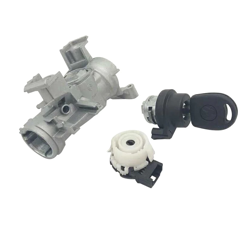 3pcs one set CAPQX автоматический переключатель стартера зажигания и ручка рулевого замка для VW Golf 6 Passat Touran Tiguan Sagitar для Skoda Octavia superb - Цвет: 3pcs one set