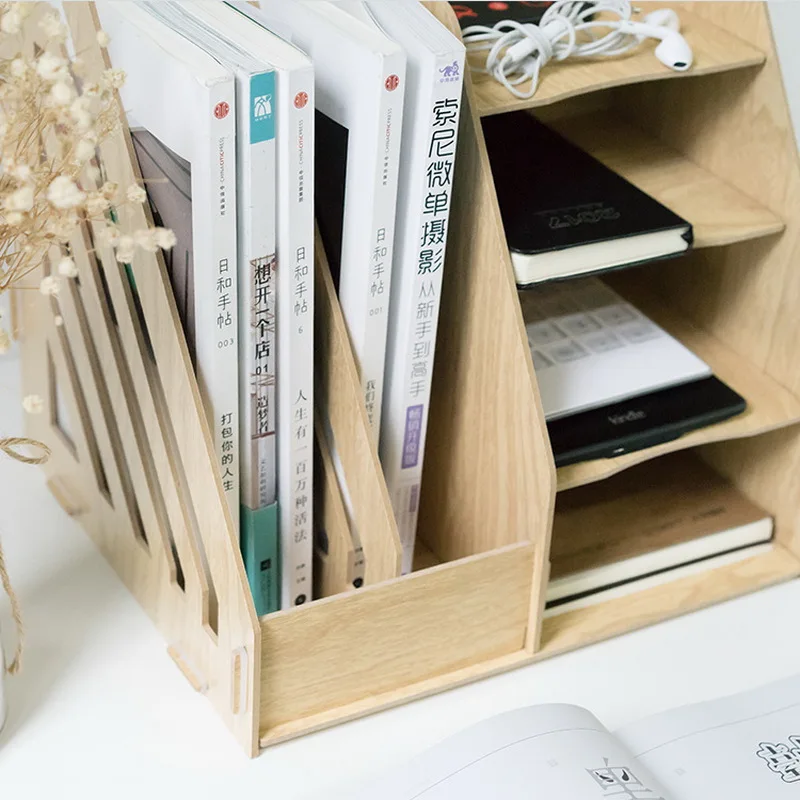 Hoomall оптовая продажа мультифайловый органайзер для хранения настольного мусора