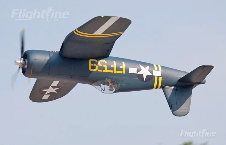 Flightline Corsair span RC пропеллеры PNP &quotBubble Top&quot и &quotBirdcage&quot 1600 мм (63&quot|Радиоуправляемые
