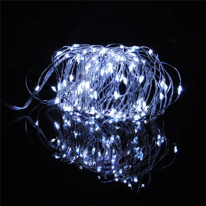 Светодиодные водонепроницаемые гирлянды JSEX из медного провода Рождественская