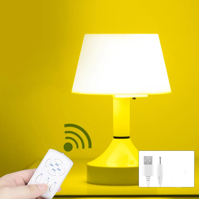 RemoteControl Warm Пульт светодио дный светодиодный стенд настольная лампа кнопочный переключатель абасветодио дный Жур светодиодный перезаряжаемый ночник настольные лампы для чтения прикроватная лампа - Цвет корпуса: RemoteControl Warm