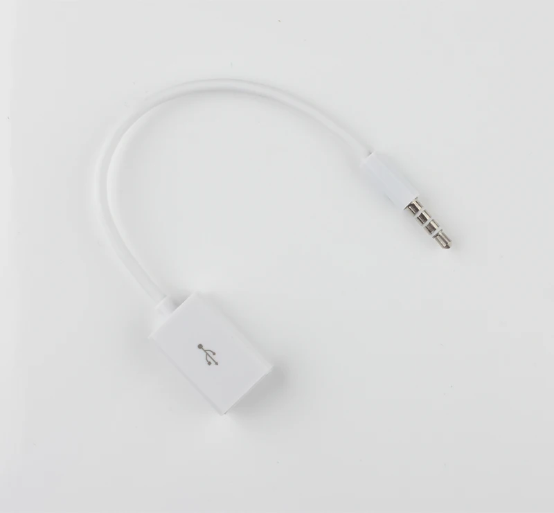 3 5 мм штекер AUX аудио разъем USB 2 0 Женский конвертер Кабель Автомобильный MP3 15