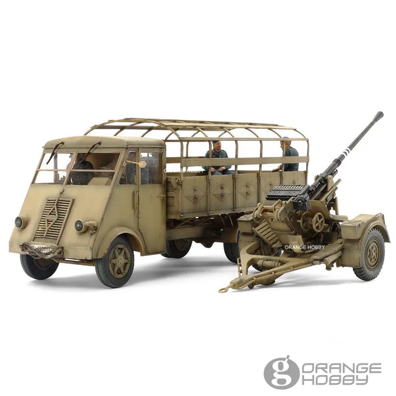 Tamiya 32410 1/35 немецкий 3.5ton грузовик AHN w/3,7 см Flak 37 aa-пистолет Военная сборка AFV модели строительные комплекты