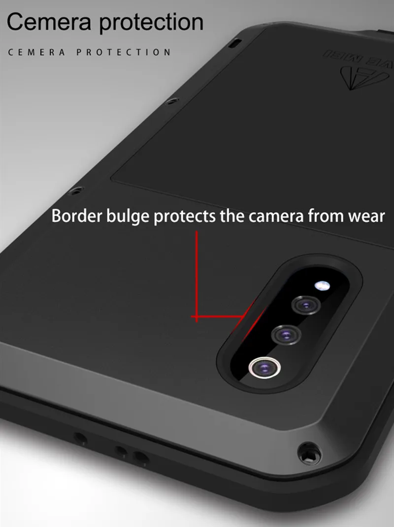 LOVEMEI мощный металлический водонепроницаемый чехол для Xiaomi mi 9 чехол алюминиевый Броня противоударный чехол mi 9 полный корпус защитный чехол для телефона